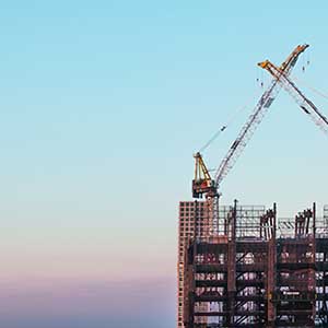 skyscraper building construction