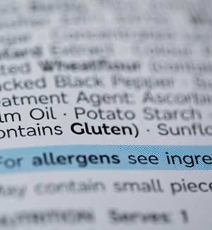 food label gluten fda